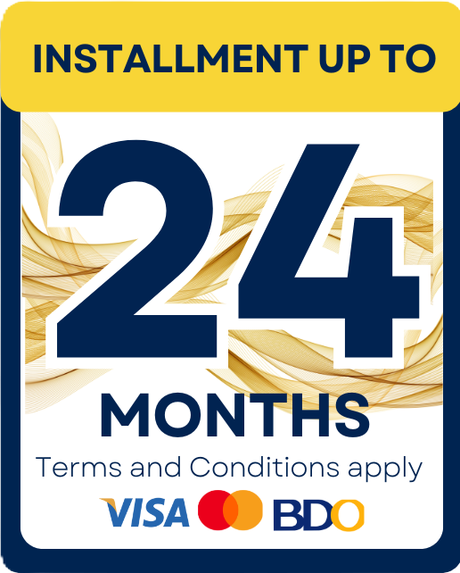 Installment Up to 24 Months